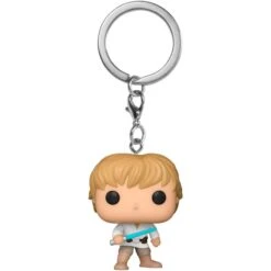 Funko POP! Schlüsselanhänger Star Wars - Luke Skywalker, Spielfigur