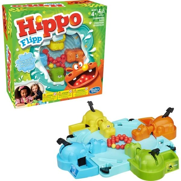 Hasbro Hippo Flipp, Geschicklichkeitsspiel 3 Hasbro Hippo Flipp, Geschicklichkeitsspiel – Bild 3