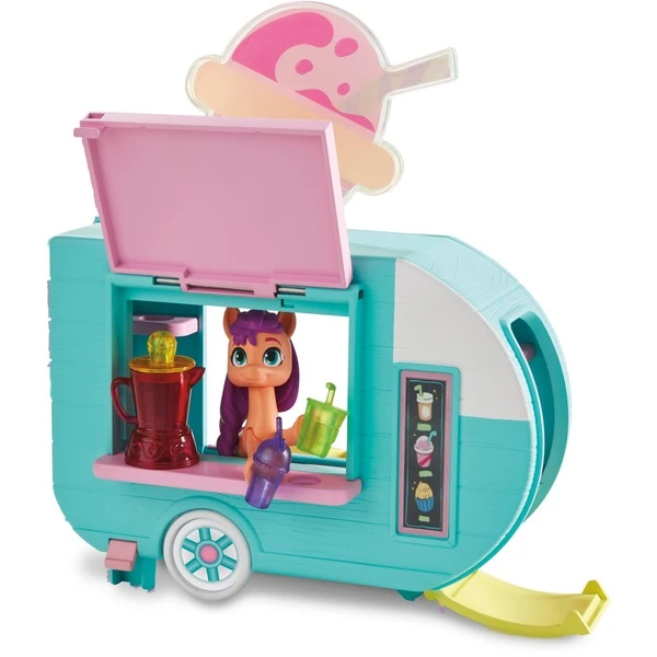 Hasbro My Little Pony Sunny Starscout Smoothie Truck, Spielfahrzeug 3 Hasbro My Little Pony Sunny Starscout Smoothie Truck, Spielfahrzeug – Bild 3