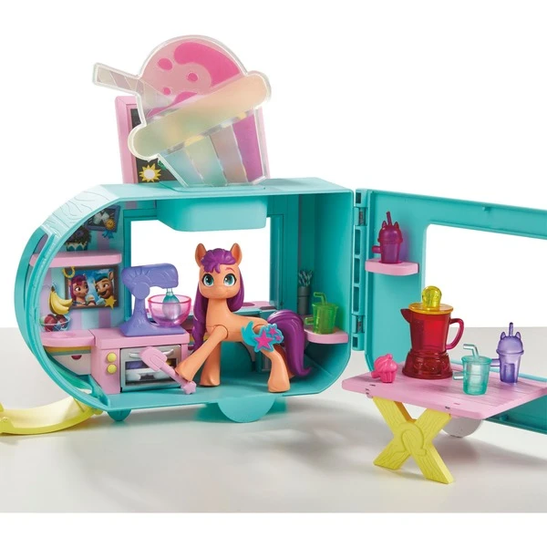 Hasbro My Little Pony Sunny Starscout Smoothie Truck, Spielfahrzeug 4 Hasbro My Little Pony Sunny Starscout Smoothie Truck, Spielfahrzeug – Bild 4