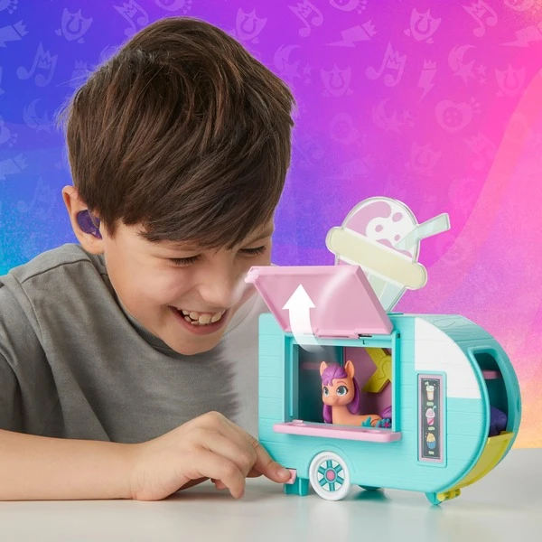 Hasbro My Little Pony Sunny Starscout Smoothie Truck, Spielfahrzeug 7 Hasbro My Little Pony Sunny Starscout Smoothie Truck, Spielfahrzeug – Bild 7