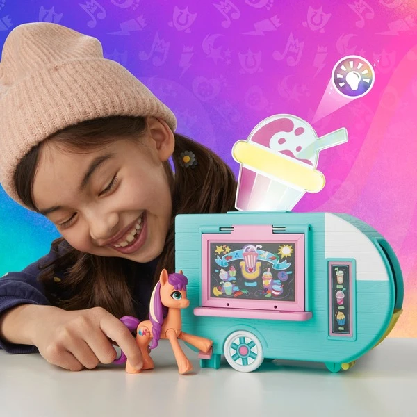 Hasbro My Little Pony Sunny Starscout Smoothie Truck, Spielfahrzeug 10 Hasbro My Little Pony Sunny Starscout Smoothie Truck, Spielfahrzeug – Bild 10