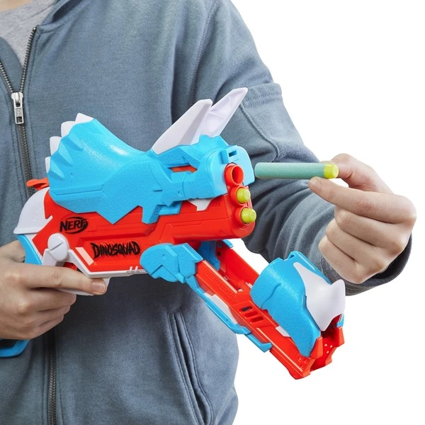 Hasbro Nerf DinoSquad Tricera-Blast, Nerf Gun 6 Hasbro Nerf DinoSquad Tricera-Blast, Nerf Gun – Bild 6