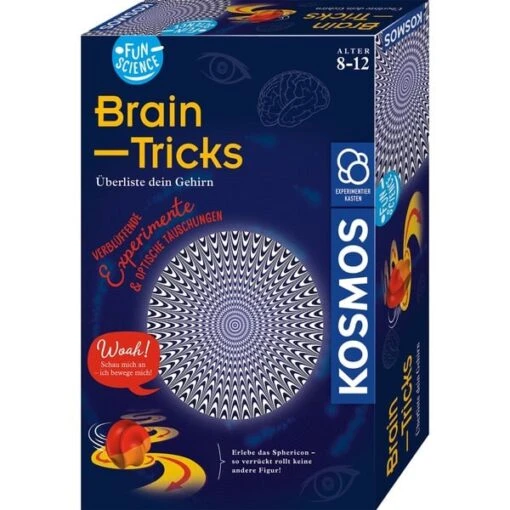 KOSMOS Fun Science Brain Tricks, Experimentierkasten -Ravensburger Verkäufe KOSMOS Fun Science Brain Tricks Experimentierkasten@@1848262
