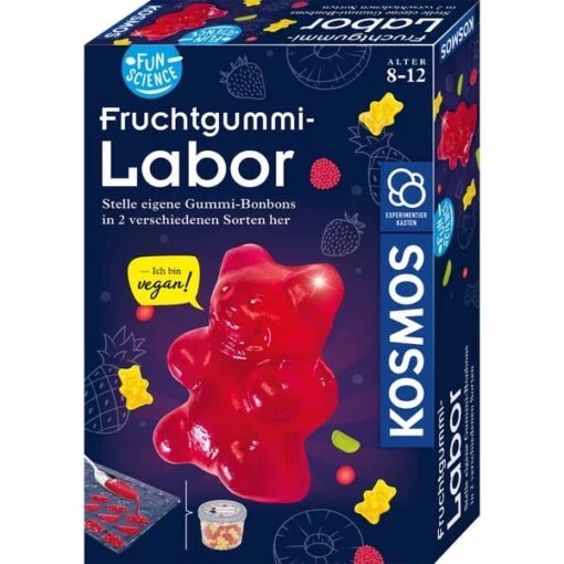 KOSMOS Fun Science Fruchtgummi-Labor, Experimentierkasten -Ravensburger Verkäufe KOSMOS Fun Science Fruchtgummi Labor Experimentierkasten@@1732649