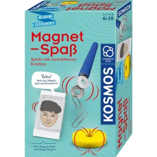 KOSMOS Magnet-Spaß, Experimentierkasten -Ravensburger Verkäufe KOSMOS Magnet Spa Experimentierkasten@@1877996