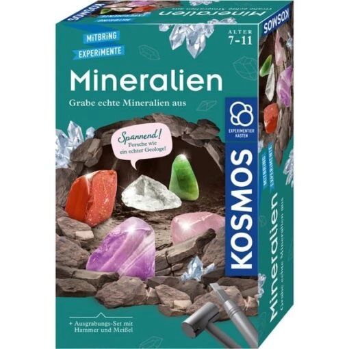 KOSMOS Mineralien, Experimentierkasten -Ravensburger Verkäufe KOSMOS Mineralien Experimentierkasten@@1sgoe06w