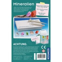 Titelseite -Ravensburger Verkäufe KOSMOS Mineralien Experimentierkasten@@1sgoe06w 1