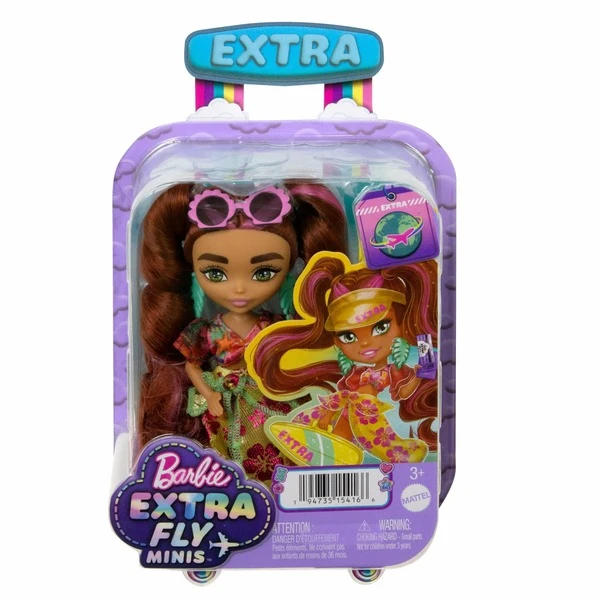 Mattel Barbie Extra Fly Mini-Puppe - Strandmode 5 Mattel Barbie Extra Fly Mini-Puppe - Strandmode – Bild 5