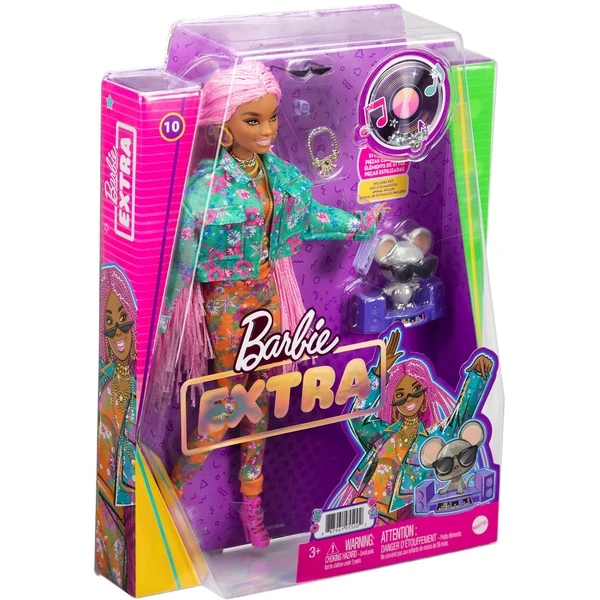 Mattel Barbie Extra Puppe Mit Pinken Flechtzöpfen 6 Mattel Barbie Extra Puppe Mit Pinken Flechtzöpfen – Bild 6