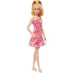Mattel Barbie Fashionistas-Puppe Mit Blondem Pferdeschwanz Und Blumenkleid