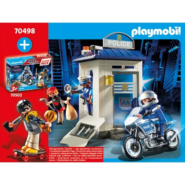 PLAYMOBIL 70498 City Action Starter Pack Polizei, Konstruktionsspielzeug 2 PLAYMOBIL 70498 City Action Starter Pack Polizei, Konstruktionsspielzeug – Bild 2