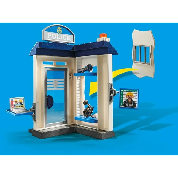 PLAYMOBIL 70498 City Action Starter Pack Polizei, Konstruktionsspielzeug 4 PLAYMOBIL 70498 City Action Starter Pack Polizei, Konstruktionsspielzeug – Bild 4