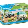 PLAYMOBIL 70511 Country PKW Mit Ponyanhänger, Konstruktionsspielzeug
