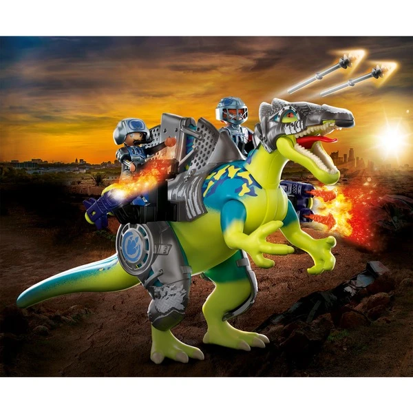 PLAYMOBIL 70625 Dino Rise Spinosaurus: Doppelte Verteidigungs-Power, Konstruktionsspielzeug 2 PLAYMOBIL 70625 Dino Rise Spinosaurus: Doppelte Verteidigungs-Power, Konstruktionsspielzeug – Bild 2