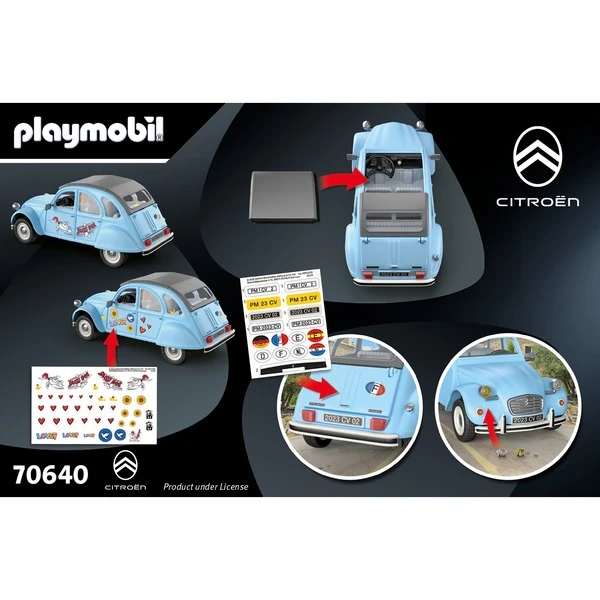 PLAYMOBIL 70640 Citroën 2CV, Konstruktionsspielzeug 8 PLAYMOBIL 70640 Citroën 2CV, Konstruktionsspielzeug – Bild 8