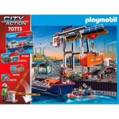 PLAYMOBIL 70773 City Action Frachtlager, Konstruktionsspielzeug -Ravensburger Verkäufe PLAYMOBIL 70773 City Action Frachtlager Konstruktionsspielzeug@@1762730 2