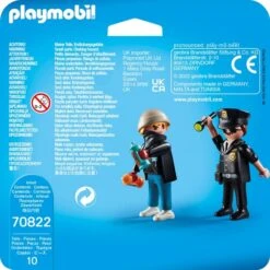 PLAYMOBIL 70822 DuoPack Polizist Und Sprayer, Konstruktionsspielzeug 5 PLAYMOBIL 70822 DuoPack Polizist Und Sprayer, Konstruktionsspielzeug -Ravensburger Verkäufe PLAYMOBIL 70822 DuoPack Polizist und Sprayer Konstruktionsspielzeug@@1802216 2