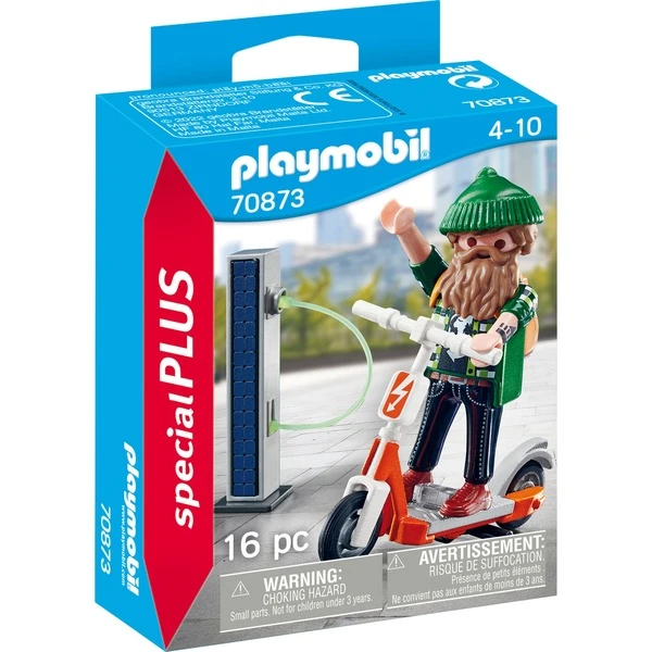 PLAYMOBIL 70873 SpecialPLUS Hipster Mit E-Roller, Konstruktionsspielzeug 1 PLAYMOBIL 70873 SpecialPLUS Hipster Mit E-Roller, Konstruktionsspielzeug