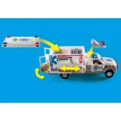 PLAYMOBIL 70936 City Action Rettungs-Fahrzeug: US Ambulance, Konstruktionsspielzeug -Ravensburger Verkäufe PLAYMOBIL 70936 City Action Rettungs Fahrzeug US Ambulance Konstruktionsspielzeug@@1802775 6