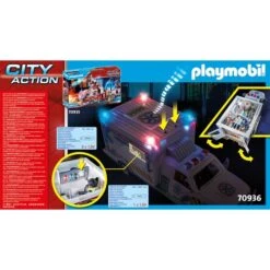 PLAYMOBIL 70936 City Action Rettungs-Fahrzeug: US Ambulance, Konstruktionsspielzeug -Ravensburger Verkäufe PLAYMOBIL 70936 City Action Rettungs Fahrzeug US Ambulance Konstruktionsspielzeug@@1802775 7