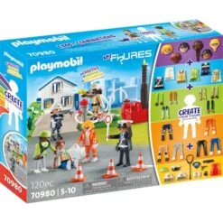 PLAYMOBIL 70980 My Figures Rescue Mission, Konstruktionsspielzeug