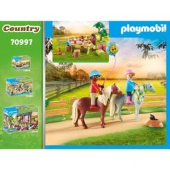 PLAYMOBIL 70997 Country Kindergeburtstag Auf Dem Ponyhof, Konstruktionsspielzeug -Ravensburger Verkäufe PLAYMOBIL 70997 Country Kindergeburtstag auf dem Ponyhof Konstruktionsspielzeug@@1802793 4