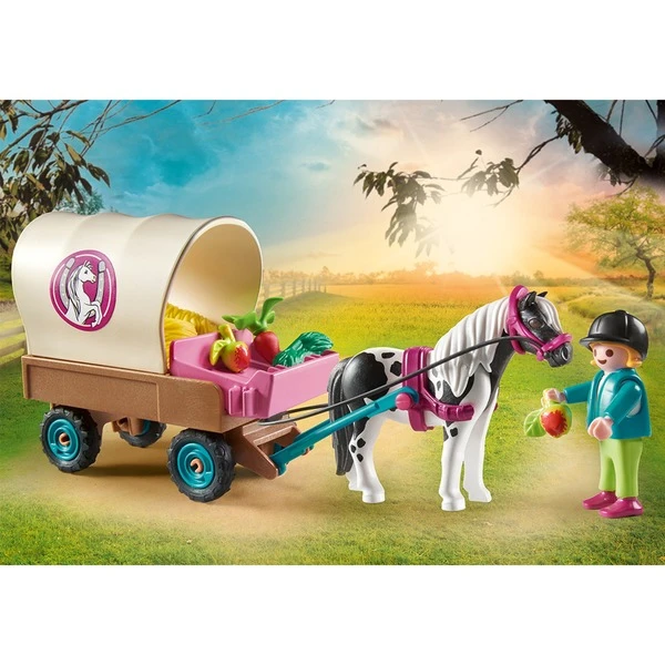 PLAYMOBIL 70998 Country Ponykutsche, Konstruktionsspielzeug 2 PLAYMOBIL 70998 Country Ponykutsche, Konstruktionsspielzeug – Bild 2