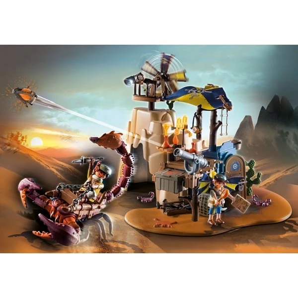PLAYMOBIL 71024 Novelmore Sal'ahari Sands - Skorpionjagd Am Wrack, Konstruktionsspielzeug – Bild 3