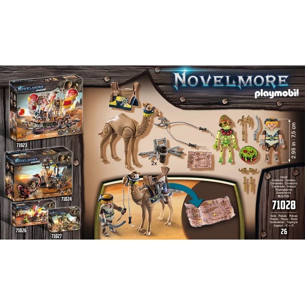 PLAYMOBIL 71028 Novelmore Sal'ahari Sands - Arwynns Mission, Konstruktionsspielzeug – Bild 7
