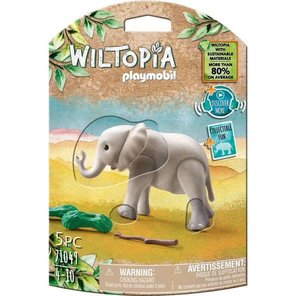 PLAYMOBIL 71049 Wiltopia Junger Elefant, Konstruktionsspielzeug 1 PLAYMOBIL 71049 Wiltopia Junger Elefant, Konstruktionsspielzeug