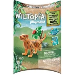PLAYMOBIL 71067 Wiltopia Junger Tiger, Konstruktionsspielzeug