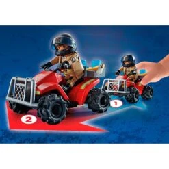 PLAYMOBIL 71090 City Action - Feuerwehr-Speed Quad, Konstruktionsspielzeug -Ravensburger Verkäufe PLAYMOBIL 71090 City Action Feuerwehr Speed Quad Konstruktionsspielzeug@@1888893 2