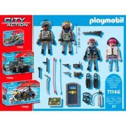 PLAYMOBIL 71146 City Action SWAT-Figurenset, Konstruktionsspielzeug -Ravensburger Verkäufe PLAYMOBIL 71146 City Action SWAT Figurenset Konstruktionsspielzeug@@1888957 3