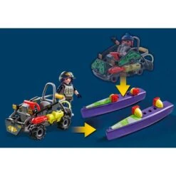 PLAYMOBIL 71147 City Action SWAT-Multi-Terrain-Quad, Konstruktionsspielzeug -Ravensburger Verkäufe PLAYMOBIL 71147 City Action SWAT Multi Terrain Quad Konstruktionsspielzeug@@1888946 4