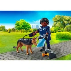 PLAYMOBIL 71162 SpecialPlus Polizist Mit Spürhund, Konstruktionsspielzeug -Ravensburger Verkäufe PLAYMOBIL 71162 specialPlus Polizist mit Sp rhund Konstruktionsspielzeug@@1888901 2
