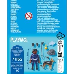 PLAYMOBIL 71162 SpecialPlus Polizist Mit Spürhund, Konstruktionsspielzeug -Ravensburger Verkäufe PLAYMOBIL 71162 specialPlus Polizist mit Sp rhund Konstruktionsspielzeug@@1888901 3