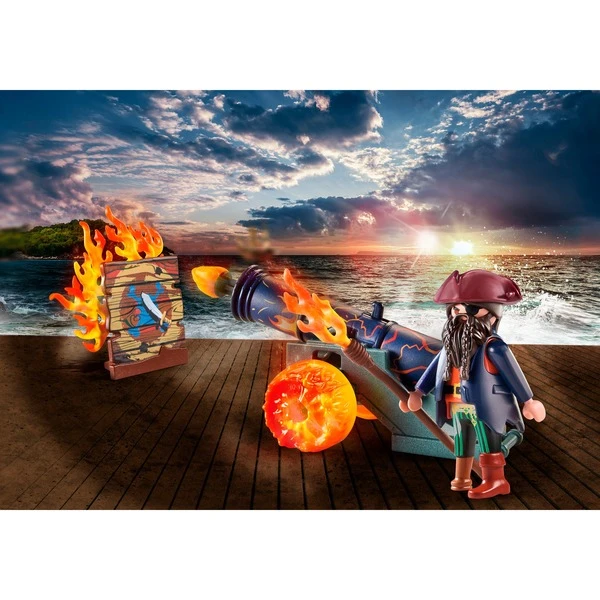 PLAYMOBIL 71189 Pirat Mit Kanone, Konstruktionsspielzeug 4 PLAYMOBIL 71189 Pirat Mit Kanone, Konstruktionsspielzeug – Bild 4