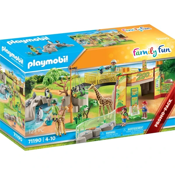 PLAYMOBIL 71190 Family Fun Mein Großer Erlebnis-Zoo, Konstruktionsspielzeug 1 PLAYMOBIL 71190 Family Fun Mein Großer Erlebnis-Zoo, Konstruktionsspielzeug