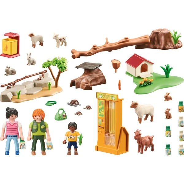 PLAYMOBIL 71191 Family Fun Streichelzoo, Konstruktionsspielzeug 2 PLAYMOBIL 71191 Family Fun Streichelzoo, Konstruktionsspielzeug – Bild 2