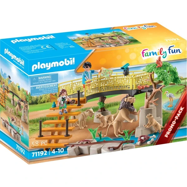 PLAYMOBIL 71192 Family Fun Löwen Im Freigehege, Konstruktionsspielzeug 1 PLAYMOBIL 71192 Family Fun Löwen Im Freigehege, Konstruktionsspielzeug