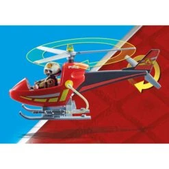 PLAYMOBIL 71195 City Action Feuerwehr-Hubschrauber, Konstruktionsspielzeug -Ravensburger Verkäufe PLAYMOBIL 71195 City Action Feuerwehr Hubschrauber Konstruktionsspielzeug@@1849630 2