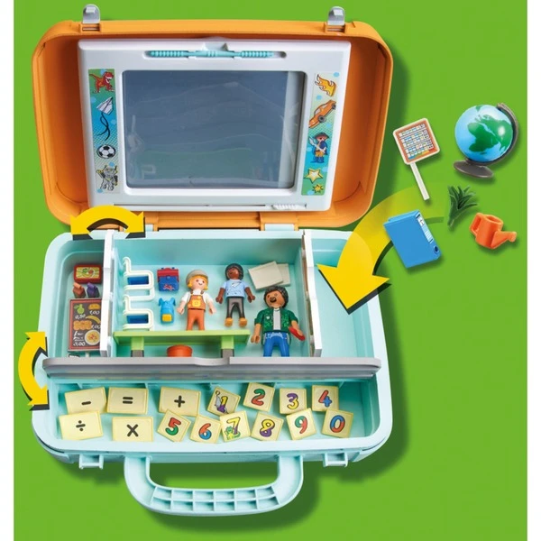 PLAYMOBIL 71216 City Life Lernkoffer, Konstruktionsspielzeug 4 PLAYMOBIL 71216 City Life Lernkoffer, Konstruktionsspielzeug – Bild 4