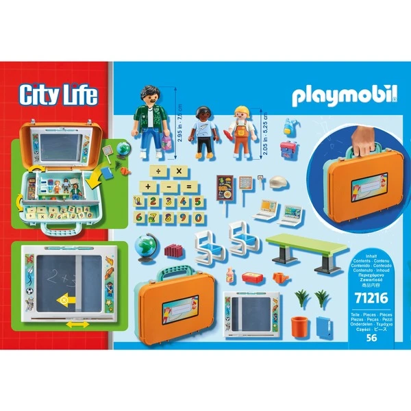 PLAYMOBIL 71216 City Life Lernkoffer, Konstruktionsspielzeug 9 PLAYMOBIL 71216 City Life Lernkoffer, Konstruktionsspielzeug – Bild 9