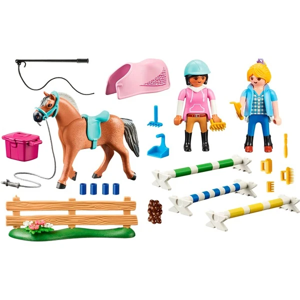 PLAYMOBIL 71242 Reitunterricht, Konstruktionsspielzeug 2 PLAYMOBIL 71242 Reitunterricht, Konstruktionsspielzeug – Bild 2