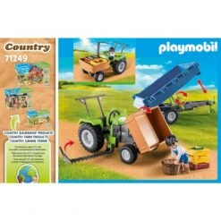 PLAYMOBIL 71249 Traktor Mit Hänger, Konstruktionsspielzeug -Ravensburger Verkäufe PLAYMOBIL 71249 Traktor mit H nger Konstruktionsspielzeug@@1888993 5