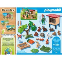 PLAYMOBIL 71252 Kaninchenstall, Konstruktionsspielzeug -Ravensburger Verkäufe PLAYMOBIL 71252 Kaninchenstall Konstruktionsspielzeug@@1888995 3