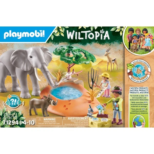 PLAYMOBIL 71294 Wiltopia Spritztour Zum Wasserloch, Konstruktionsspielzeug 8 PLAYMOBIL 71294 Wiltopia Spritztour Zum Wasserloch, Konstruktionsspielzeug – Bild 8