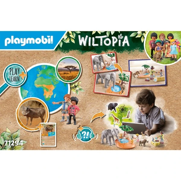 PLAYMOBIL 71294 Wiltopia Spritztour Zum Wasserloch, Konstruktionsspielzeug 9 PLAYMOBIL 71294 Wiltopia Spritztour Zum Wasserloch, Konstruktionsspielzeug – Bild 9