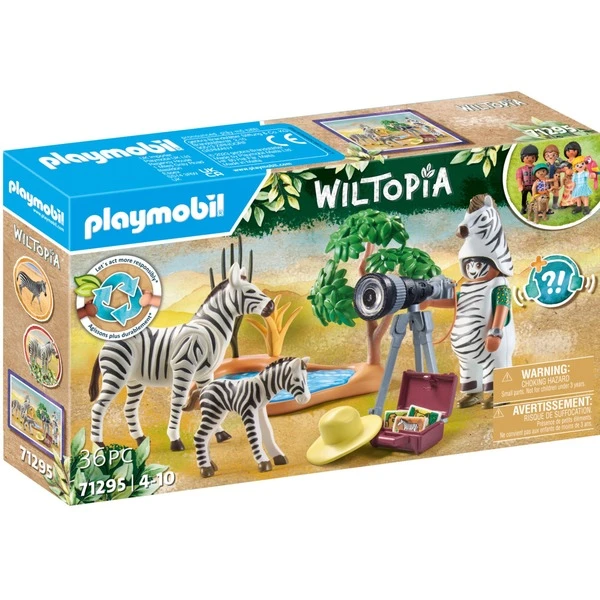 PLAYMOBIL 71295 Wiltopia Unterwegs Mit Der Tierfotografin, Konstruktionsspielzeug 1 PLAYMOBIL 71295 Wiltopia Unterwegs Mit Der Tierfotografin, Konstruktionsspielzeug